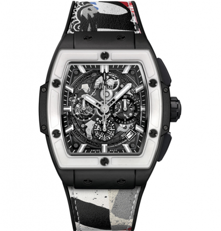 Replica AAA Hublot Spirit of Big Bang "West Coast Ceramic Black and White" Guarda 641.CI.0112.VR.EWC17