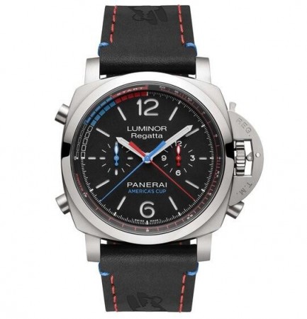Replica Panerai Orologio da Uomo Luminor 1950 Regatta Oracle Team USA 3 Days Chrono Flyback Titanio PAM00726
