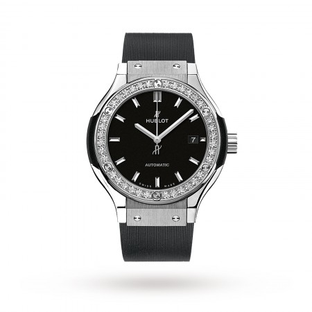 Swiss Hublot Classic Fusion Titanium Pavé 582.NX.1170.RX.1204 33mm