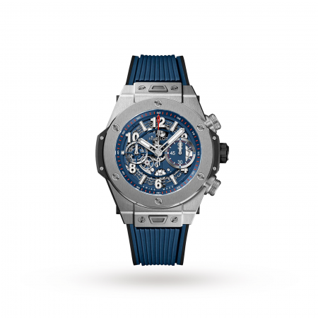 Swiss Hublot Big Bang UNICO Titanium Blue 411.NX.5179.RX 45mm