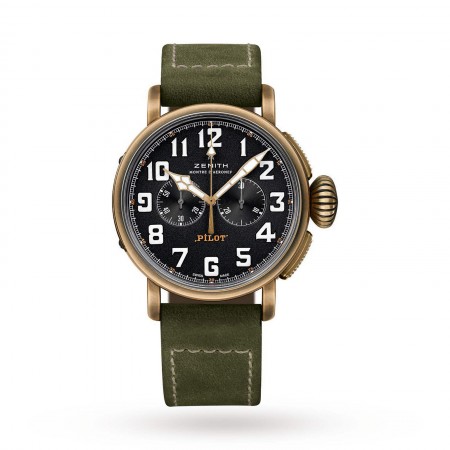 Swiss Zenith orologi Pilot Type 20 Chronograph Extra Special 29.2430.4069 / 21.C800