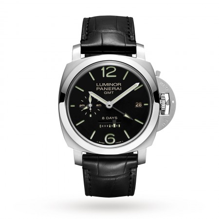 Swiss Panerai Luminor 8 Days GMT 44mm Orologio Uomo PAM00233