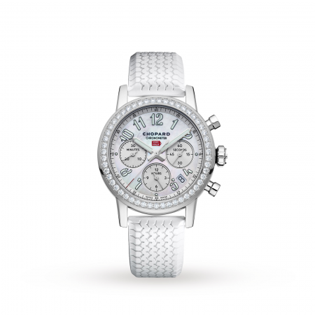 Swiss Chopard Mille Miglia Classic Argento Orologio Cronografo Automatico da Uomo
