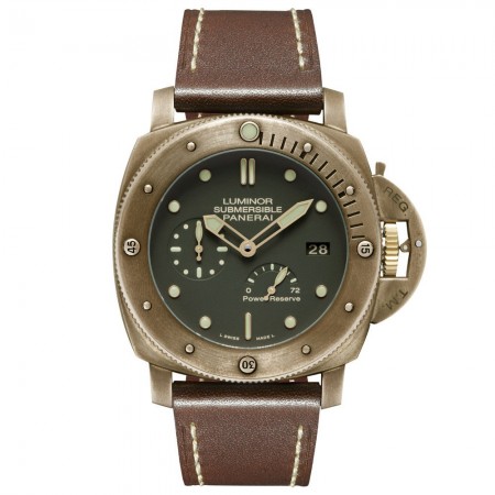 Replica Panerai Luminor 1950 Submersible Bronzo 3 Days Power Reserve Automatico orologio da uomo PAM00507