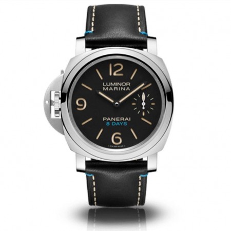 Replica Panerai Orologio da Uomo Luminor Mancino 8 Days Acciaio 44mm PAM00796
