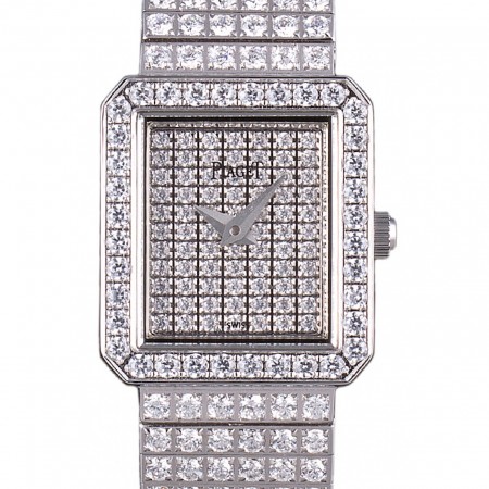 Orologio Piaget Swiss Limelight in acciaio inossidabile con diamanti incrostati 80294