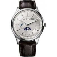 Replica Zenith Elite Captain Moonphase Orologio da Uomo 03.2140.691/02.C498