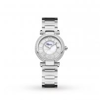 Swiss Chopard Imperiale Orologio da Donna Automatico 29mm in Acciaio Inossidabile con Diamanti e Ametista
