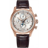 Replica Zenith El Primero Calendario Perpetuo Orologio da Uomo 18.2180.4003/01.C713