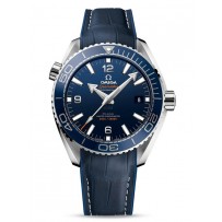 AAA Repliche Omega Seamaster Planet Ocean 600M 43.5 Master Chronometer quadrante blu Orologio 215.33.44.21.03.001