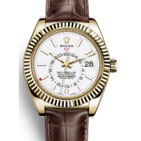 AAA Repliche Rolex Sky-Dweller GMT 42mm Orologio da uomo 326138-0010