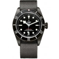 AAA Repliche Tudor Heritage Black Bay scuro 41 mm PVD acciaio con cinturino in tessuto orologio 79230DK-02