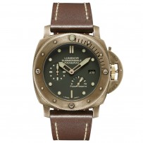 Replica Panerai Luminor 1950 Submersible Bronzo 3 Days Power Reserve Automatico orologio da uomo PAM00507