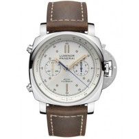 Replica Panerai Luminor 1950 PCYC 3 Days Chrono Flyback Automatic Acciaio orologio da uomo PAM00654