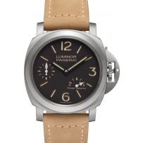 Replica Panerai Orologio Uomo Luminor 8 Days Power Reserve Titanio 44mm PAM00797