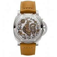 Repliche Panerai Luminor 1950 Sealand 3 Days Automatic Acciaio Year of the Rooster Orologio Uomo PAM00852