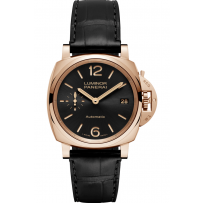 Replica Panerai Luminor Due 3 Giorni Automatico Oro Rosso Orologio Uomo PAM00908