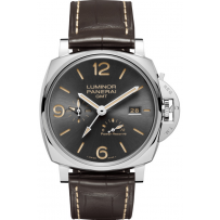 Replica Panerai Luminor Due 3 Days GMT Power Reserve Automatic Acciaio Orologio PAM00944