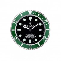 Orologio da parete Rolex Submariner Argento-Verde 621.912