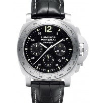 Replica Panerai Luminor Chrono Daylight Black ll Orologio Uomo PAM00250