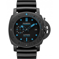 Repliche Orologio Panerai Luminor 1950 Submersible Carbotech 47mm Uomo PAM01616