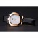 Orologio da donna Omega quadrante bianco cassa in oro cinturino in pelle nera 622820
