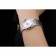 Swiss Lady Omega Constellation Crystal lunetta incrostata Quadrante radiale argento 80291
