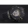 Hublot Big Bang Unico Bi-Retrograde Chrono King Cassa in acciaio nero Cinturino in caucciù nero 622771
