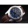 Panerai Luminor spazzolato cassa in acciaio inossidabile quadrante nero cinturino in pelle marrone scuro