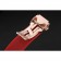 Orologio con quadrante rosso con cinturino rosso Hublot Big Bang 98069
