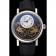 Breguet Duo Tourbillon Cassa argento quadrante bianco Bracciale in pelle nera 622622