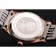Omega De Ville quadrante bianco cassa in oro rosa bracciale bicolore 1453781