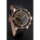 Swiss Blancpain Fifty Fathoms Flyback Chronograp quadrante in fibra di carbonio Cassa in oro rosa Cinturino in pelle nera