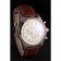 Breitling Transocean Quadrante Bianco Cinturino in Pelle Marrone Chiaro Lunetta in Oro Rosa