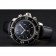 Swiss Blancpain Air Command Monaco YS quadrante nero cassa in acciaio inossidabile cinturino in pelle nera