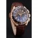 Omega Seamaster Aqua Terra Chrono GMT quadrante grigio teak Bracciale in pelle marrone 622536
