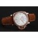 Panerai Radiomir quadrante bianco diamante lunetta cassa in oro rosa cinturino in pelle scamosciata marrone 1453799