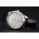 Omega Tresor Master Co-Axial quadrante bianco cassa in acciaio inossidabile cinturino in pelle nera
