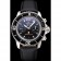 Swiss Blancpain Air Command Monaco YS quadrante nero cassa in acciaio inossidabile cinturino in pelle nera