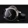 Swiss Panerai Luminor Marina Date quadrante nero cassa in acciaio inossidabile cinturino in pelle nera