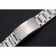 Bracciale a maglie in acciaio inossidabile satinato Omega 622484