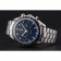 Omega Speedmaster quadrante nero cassa e bracciale in acciaio inossidabile 622801