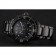 Blancpain Fifty Fathoms Flyback cronografo quadrante nero cassa e bracciale rivestiti in PVD nero 1453770