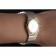 Omega Constellation quadrante bianco cinturino bicolore som90 621470