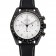 Omega Speedmaster Professional Apollo 13 Silver Snoopy Award quadrante bianco cassa nera cinturino in nylon nero