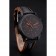 Cronografo Mido Multifort All Black & amp; Cinturino in pelle nera con quadrante arancione 622181