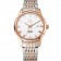 Omega De Ville quadrante bianco cassa in oro rosa bracciale bicolore 1453781