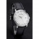 Blancpain Villeret ultra sottile quadrante bianco cassa in acciaio inossidabile cinturino in pelle nera