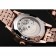 Omega De Ville Moonphase Tourbillon quadrante bianco lancette blu Cassa e bracciale in oro rosa
