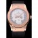 Hublot Classic Fusion Diamond Skull Quadrante Cassa in oro Cinturino in pelle nera 622.816